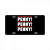 bbt knock knock penny License Plate