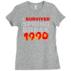 i survived spring break 1990 Ladies Fitted T-Shirt