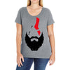 kratos 5 Ladies Curvy T-Shirt