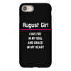 August Girl iPhone 8