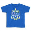 military, proud us army brother veteran u Toddler T-shirt