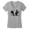 paternity test Women's V-Neck T-Shirt