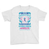 Never Underestimate the Strength of a Thyroid Cancer Warrior Youth Tee