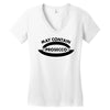 may contain prosecco Women's V-Neck T-Shirt
