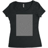 optical illusion skull, ideal gift or birthday present. Women's Triblend Scoop T-shirt