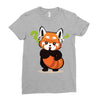 red fox 2 Ladies Fitted T-Shirt
