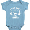 This Girl Loves Her Bull Terrier Baby Onesie