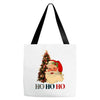 vintage santa christmas Tote Bags