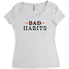 Bad Habits Women's Triblend Scoop T-shirt
