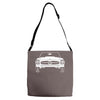 classic kult car auto vintage cabrio Adjustable Strap Totes