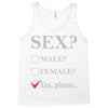 Sex Yes Please Tank Top