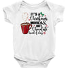 it's a christmas movies and hot chocolate kind of day Baby Bodysuit