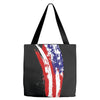 july 4th flag Tote Bags