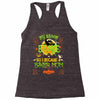 My Broom Broke So I Became A Biker Mom Racerback Tank