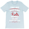 step kids white letter T-Shirt