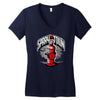 spray the towwn Women's V-Neck T-Shirt