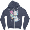 mice cream Zipper Hoodie