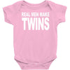 real men make twins (2) Baby Onesie