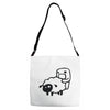 sheep shgger Adjustable Strap Totes