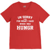i'm sorry for what i said when i was hungry V-Neck Tee