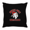 north pole santa claus Throw Pillow