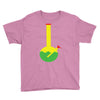 rasta bong water pipe slide insert stem filtered Youth Tee