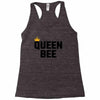 queen bee black Racerback Tank