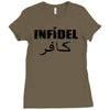 details about  infidel Ladies Fitted T-Shirt