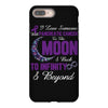 i love someone with pancreatic cancer to the moon &amp; back to infinity iPhone 8 Plus Case