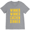 winner winner chicken dinner 2 V-Neck Tee
