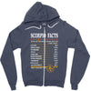 Scorpio Facts Zodiac Zipper Hoodie