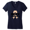 Hope Keeps Me Going Women's V-Neck T-Shirt