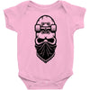 skate skull Baby Onesie