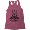 I Am Cat Actually In A Very Commited Relationship Racerback Tank