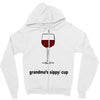 grandmas sippy cup Zipper Hoodie