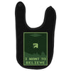 buried believer Baby Bibs