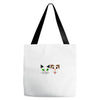 cat and dog Tote Bags
