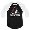 battle ground chicken dinner 3/4 Sleeve Shirt