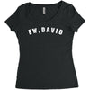 ew david Women's Triblend Scoop T-shirt