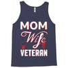 Mom Wife Veteran - Veterans Day T-Shirt Gifts Tank Top