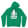 gym cat workout Unisex Hoodie