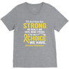 Ewing Sarcoma Awareness V-Neck Tee