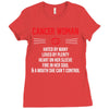 Cancer Woman Ladies Fitted T-Shirt