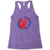 mod vw volkswagen dub logo Racerback Tank