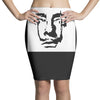 salvador dali face surrealist artist Pencil Skirts