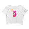 She Wants D - Dunkin Donuts Crop Top