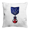 spider man pocket Throw Pillow