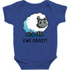 ewe crazy Baby Bodysuit