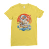 japanese world Ladies Fitted T-Shirt