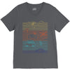 summer zone line V-Neck Tee